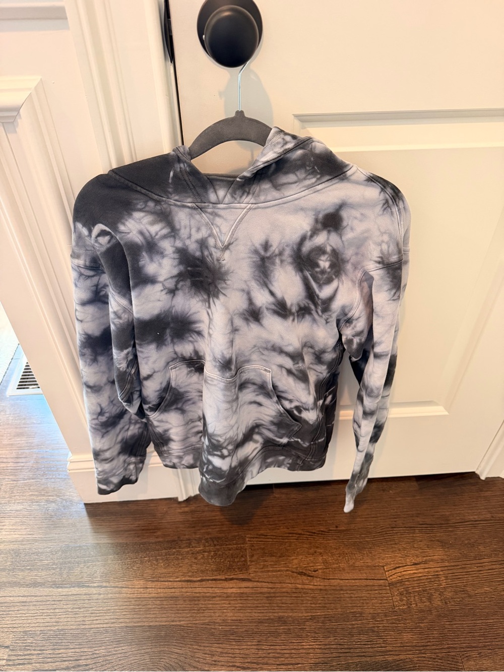 lululemon athletica Tie-Dye Black & White Hoodie